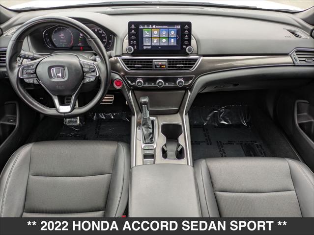 used 2022 Honda Accord car, priced at $26,500