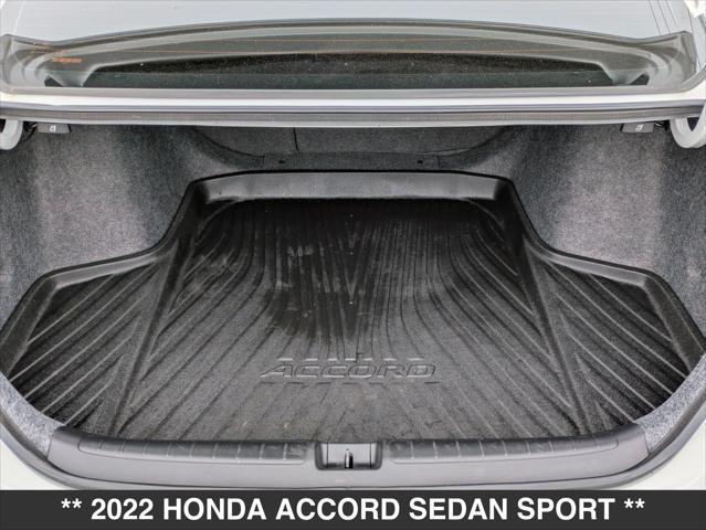 used 2022 Honda Accord car, priced at $26,500