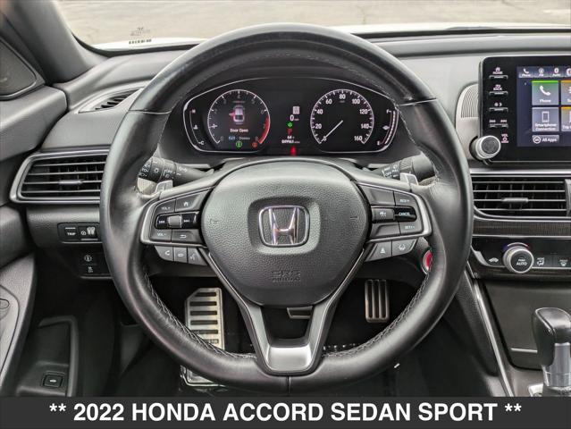 used 2022 Honda Accord car, priced at $26,500