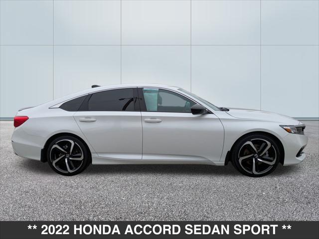 used 2022 Honda Accord car, priced at $26,500