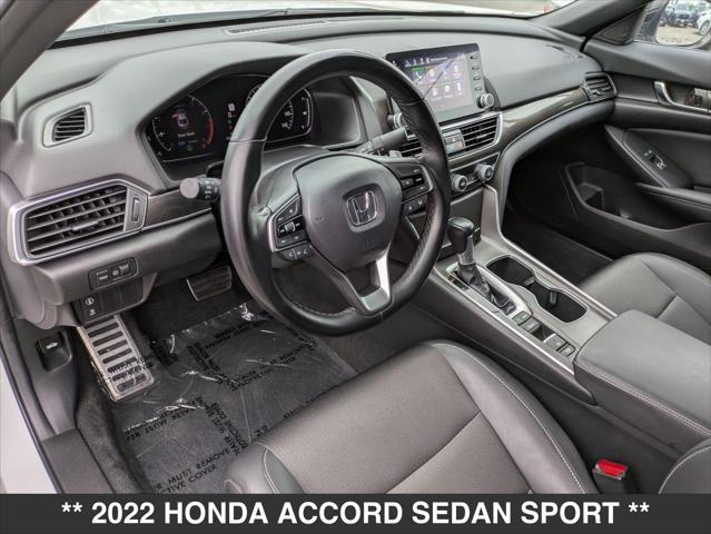 used 2022 Honda Accord car, priced at $26,500