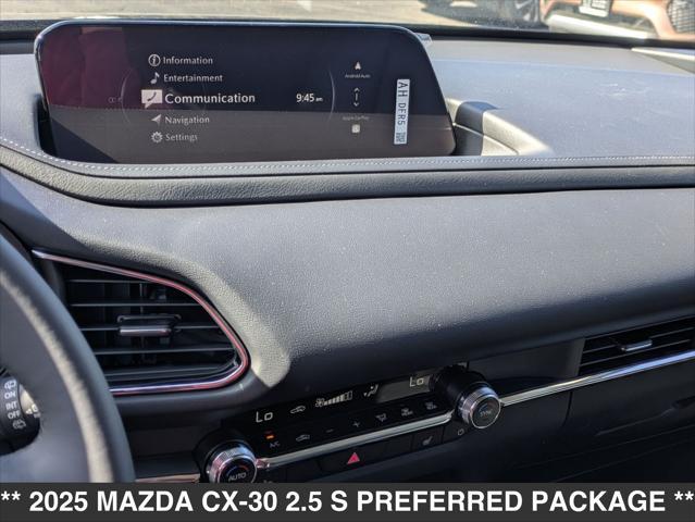 new 2025 Mazda CX-30 car, priced at $31,310