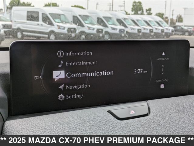 new 2025 Mazda CX-70 PHEV car, priced at $56,270