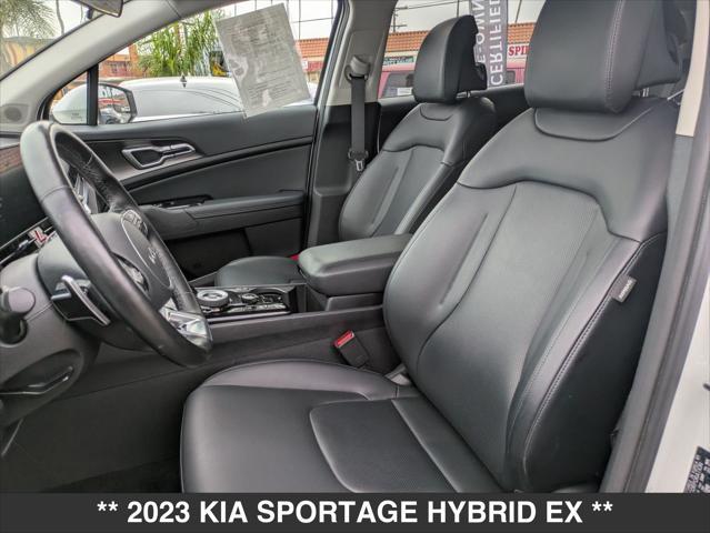 used 2023 Kia Sportage Hybrid car, priced at $29,700