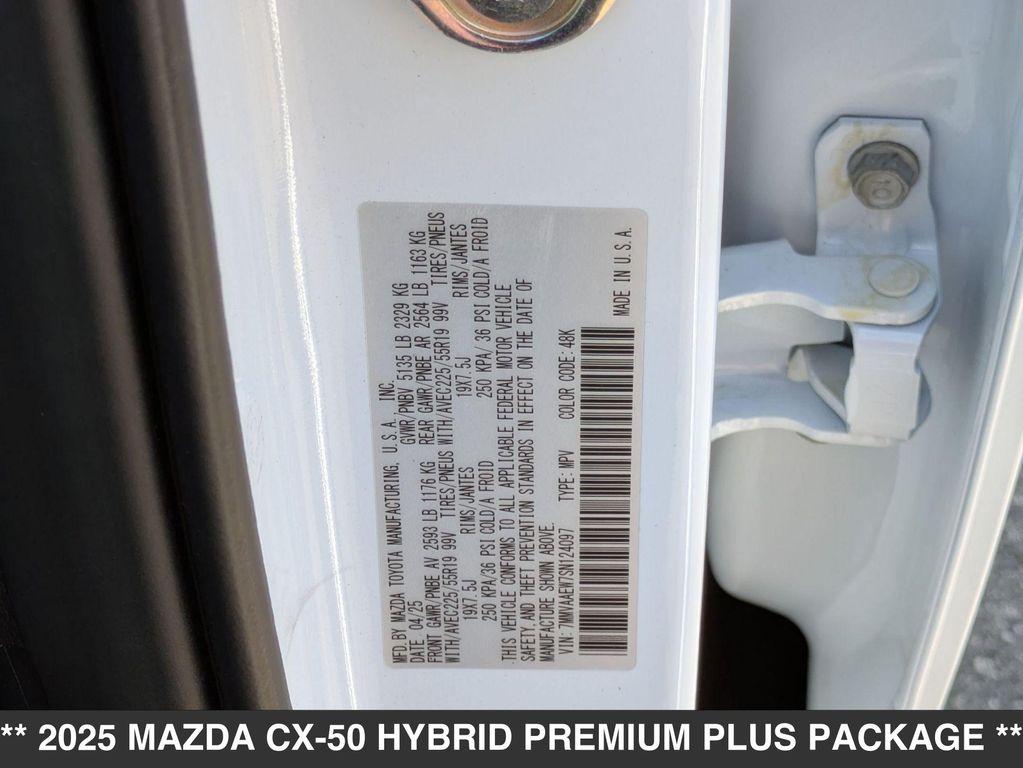 new 2025 Mazda CX-50 Hybrid car, priced at $42,710