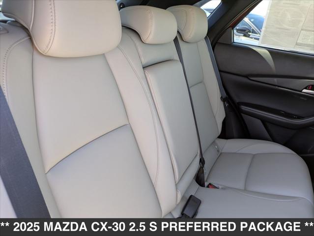 new 2025 Mazda CX-30 car, priced at $31,475
