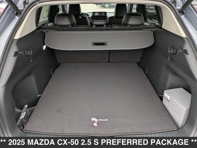 new 2025 Mazda CX-50 car, priced at $34,180