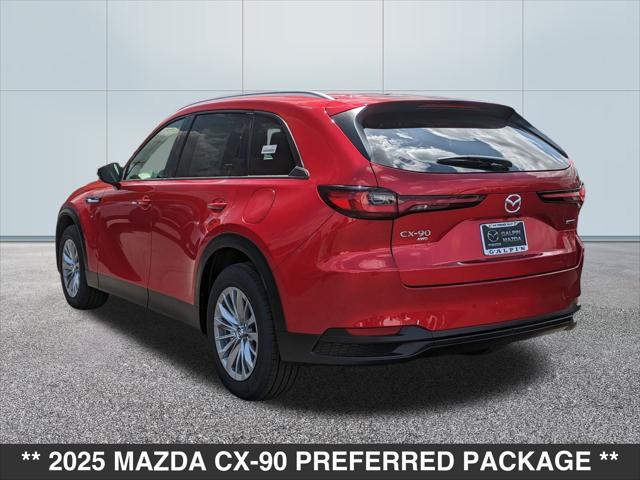 new 2025 Mazda CX-90 car, priced at $43,555
