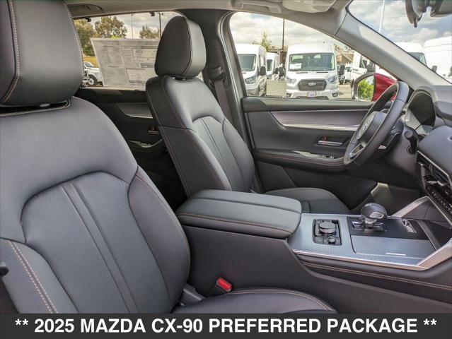 new 2025 Mazda CX-90 car, priced at $43,555