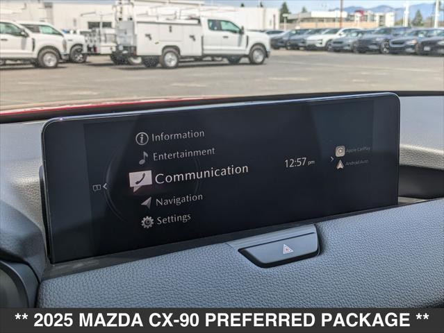 new 2025 Mazda CX-90 car, priced at $43,555
