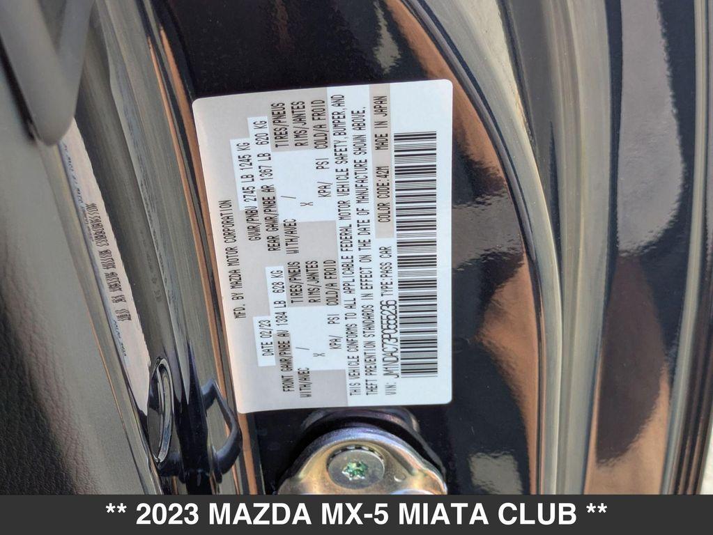 used 2023 Mazda MX-5 Miata car, priced at $31,600