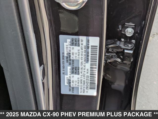 new 2025 Mazda CX-90 PHEV car, priced at $60,495