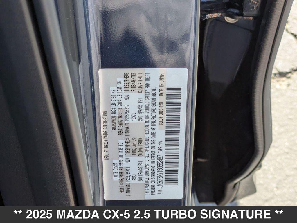 new 2025 Mazda CX-5 car, priced at $42,615