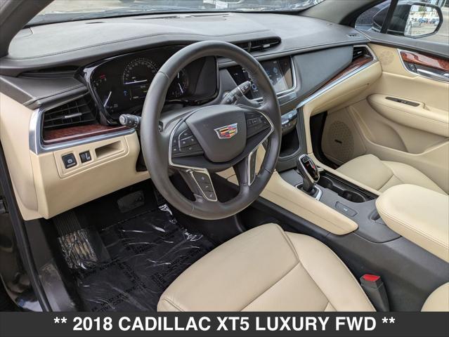 used 2018 Cadillac XT5 car, priced at $18,200