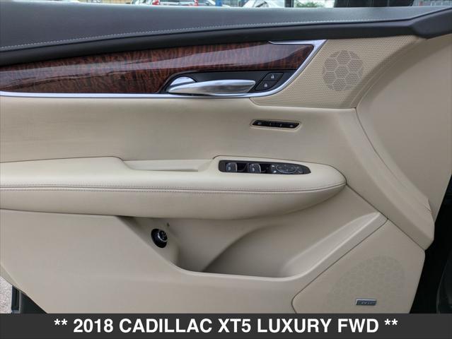 used 2018 Cadillac XT5 car, priced at $18,200