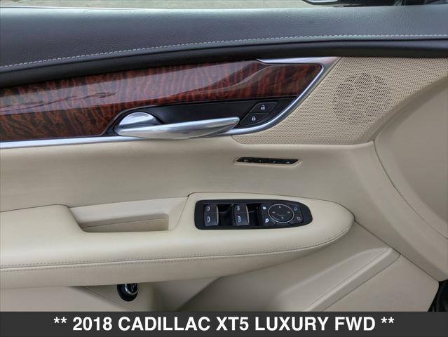 used 2018 Cadillac XT5 car, priced at $18,200
