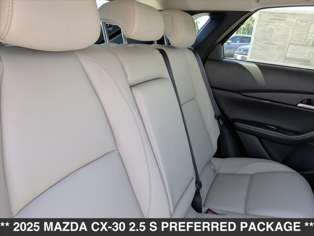 new 2025 Mazda CX-30 car, priced at $30,695