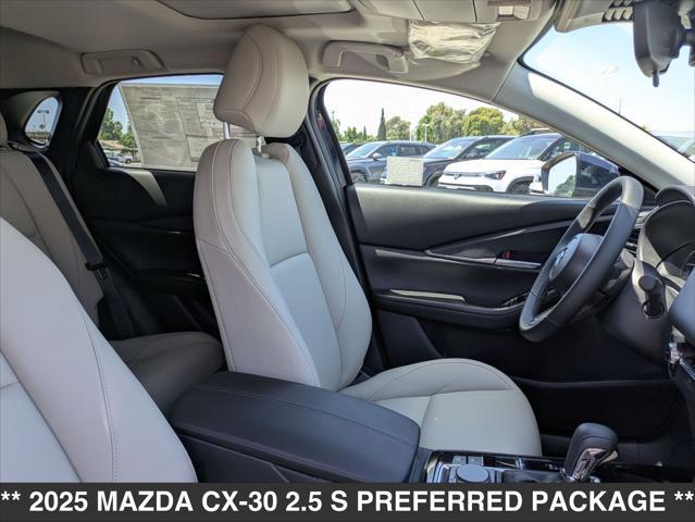 new 2025 Mazda CX-30 car, priced at $30,695