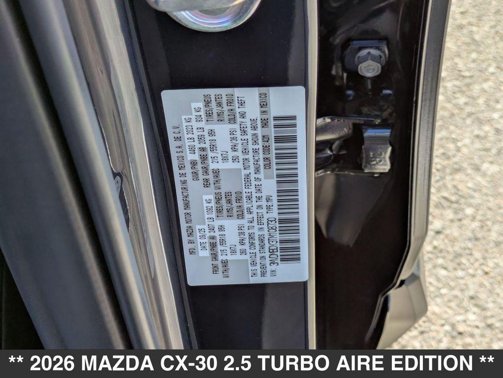 new 2026 Mazda CX-30 car, priced at $36,970