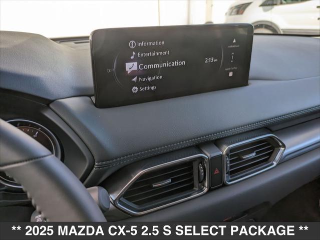 new 2025 Mazda CX-5 car, priced at $31,530