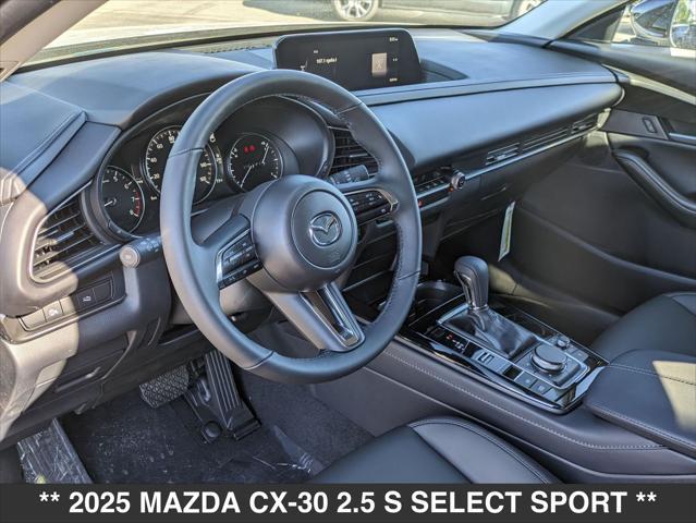 new 2025 Mazda CX-30 car, priced at $28,920