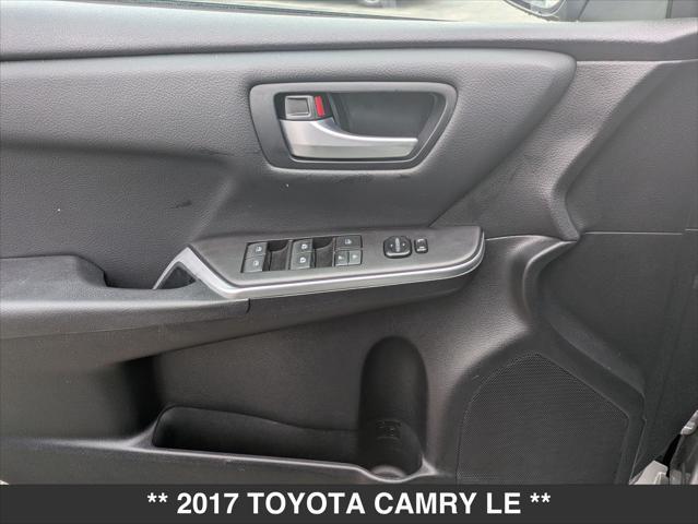 used 2017 Toyota Camry car, priced at $20,400
