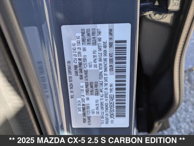 new 2025 Mazda CX-5 car, priced at $35,035