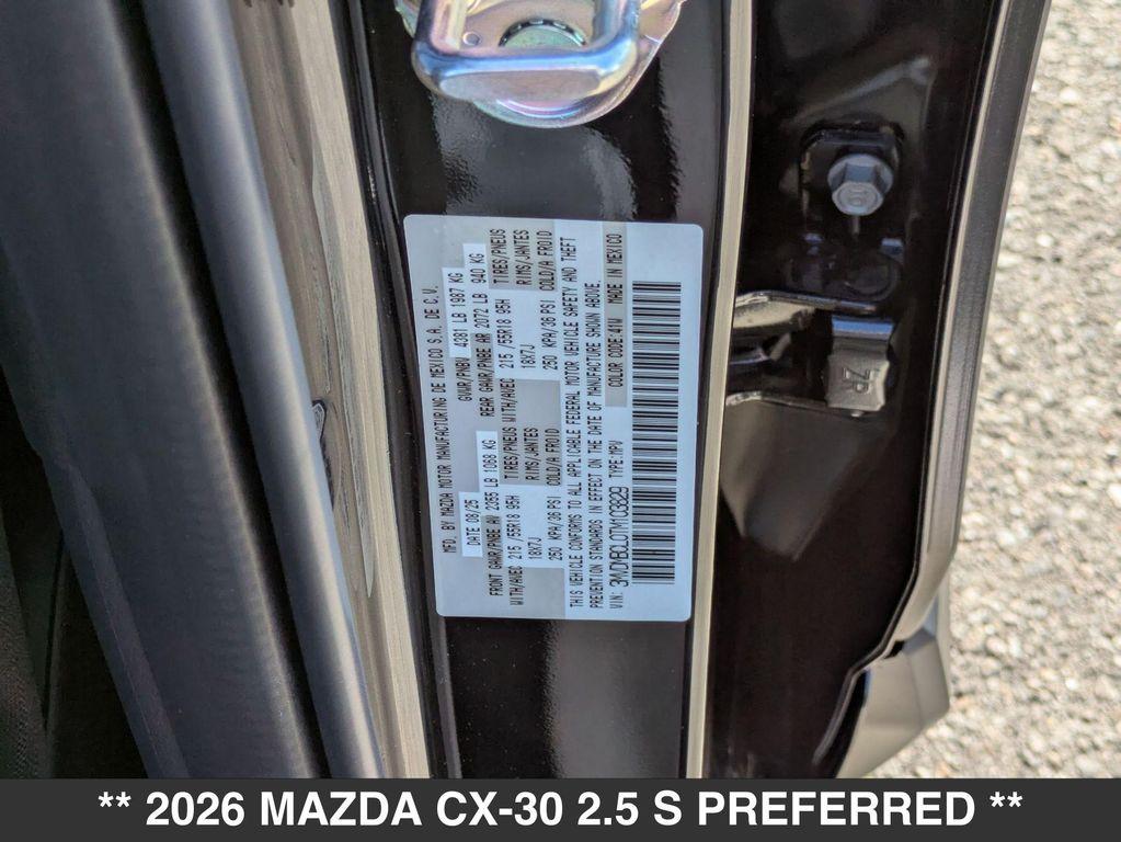 new 2026 Mazda CX-30 car, priced at $31,000