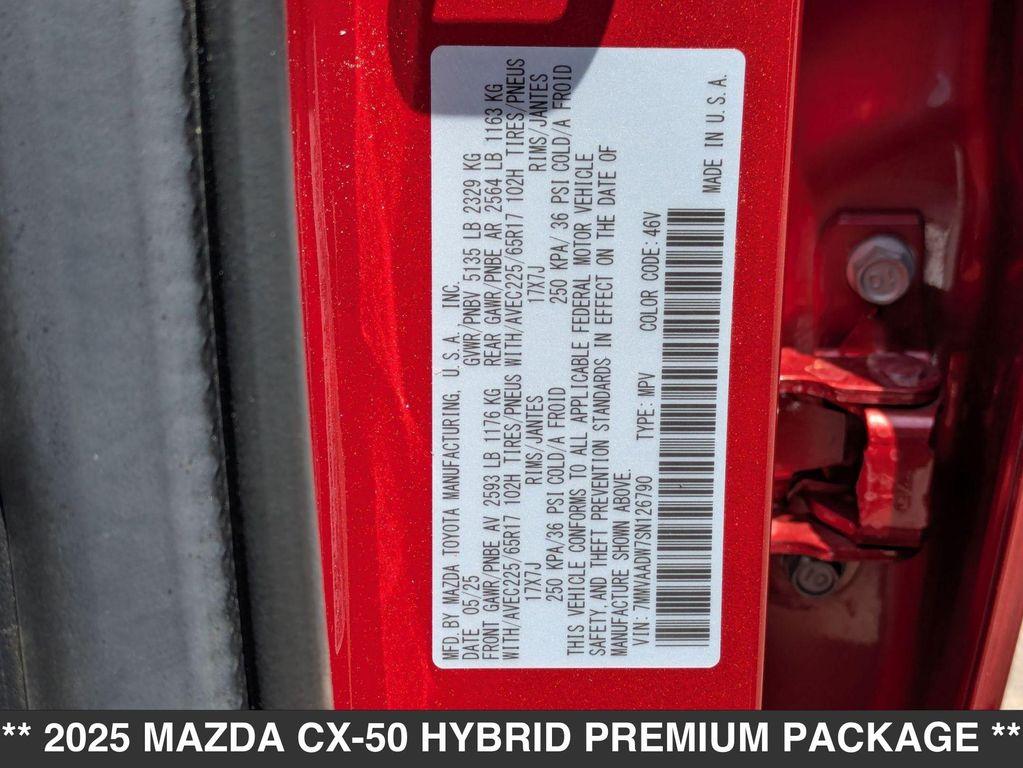 new 2025 Mazda CX-50 Hybrid car, priced at $40,050