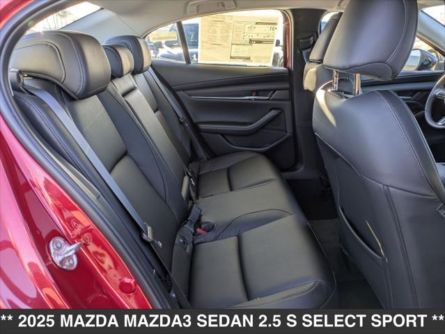 new 2025 Mazda Mazda3 car, priced at $27,180