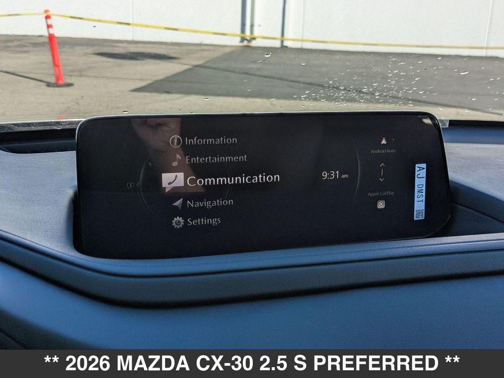 new 2026 Mazda CX-30 car, priced at $31,505