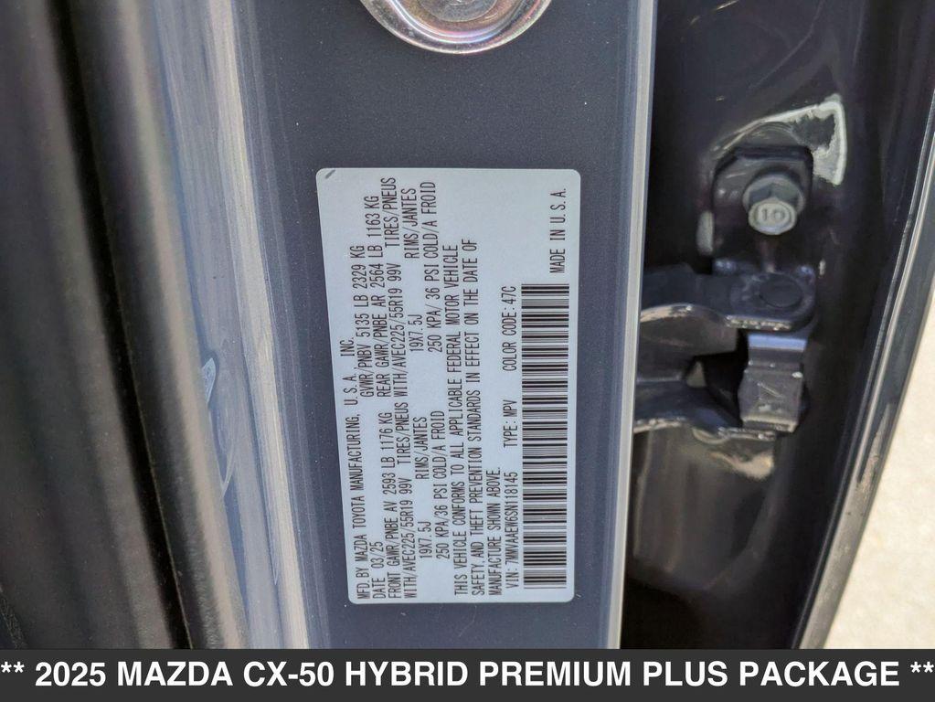 new 2025 Mazda CX-50 Hybrid car, priced at $42,445