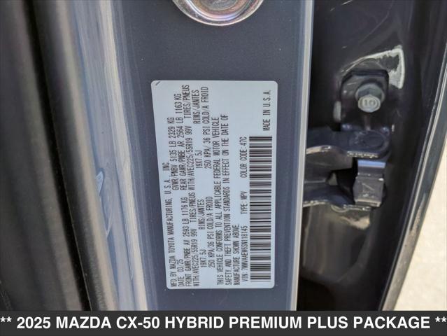 new 2025 Mazda CX-50 Hybrid car, priced at $42,445