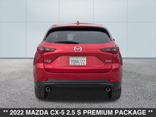 used 2022 Mazda CX-5 car, priced at $28,200