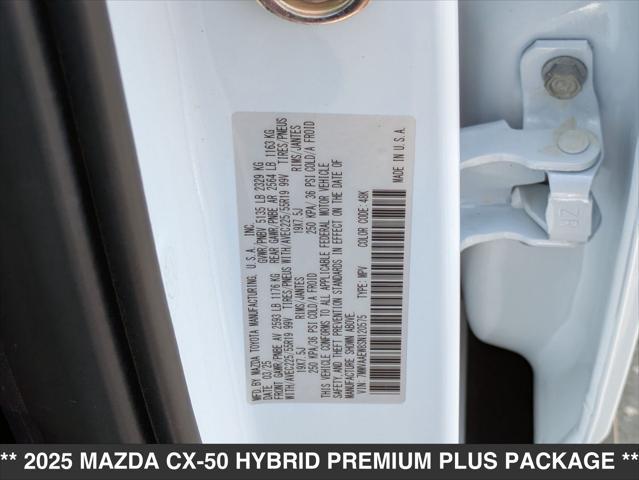 new 2025 Mazda CX-50 Hybrid car, priced at $42,270