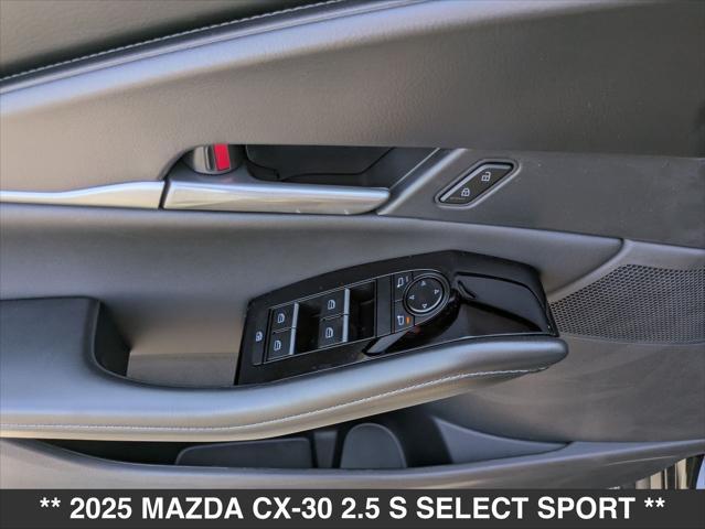 new 2025 Mazda CX-30 car, priced at $28,685