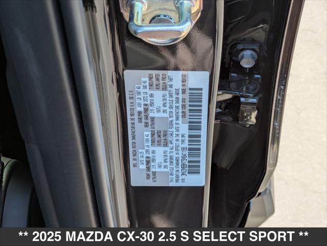 new 2025 Mazda CX-30 car, priced at $28,685
