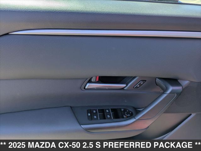 new 2025 Mazda CX-50 car, priced at $34,215