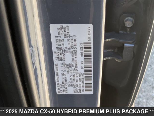 new 2025 Mazda CX-50 Hybrid car, priced at $42,885