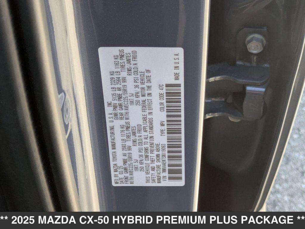 new 2025 Mazda CX-50 Hybrid car, priced at $42,885