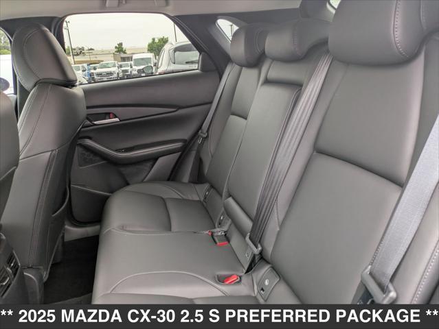 new 2025 Mazda CX-30 car, priced at $30,895
