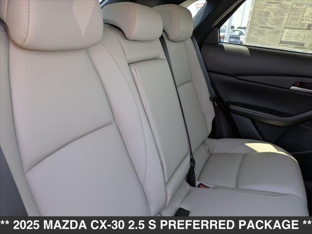 new 2025 Mazda CX-30 car, priced at $30,770