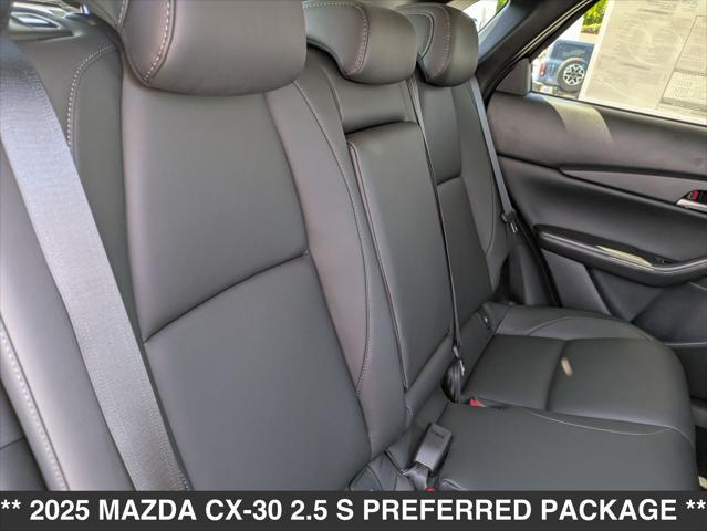 new 2025 Mazda CX-30 car, priced at $31,705