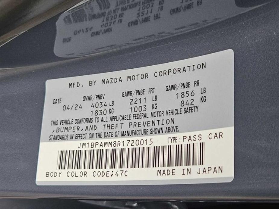 new 2024 Mazda Mazda3 car, priced at $32,735