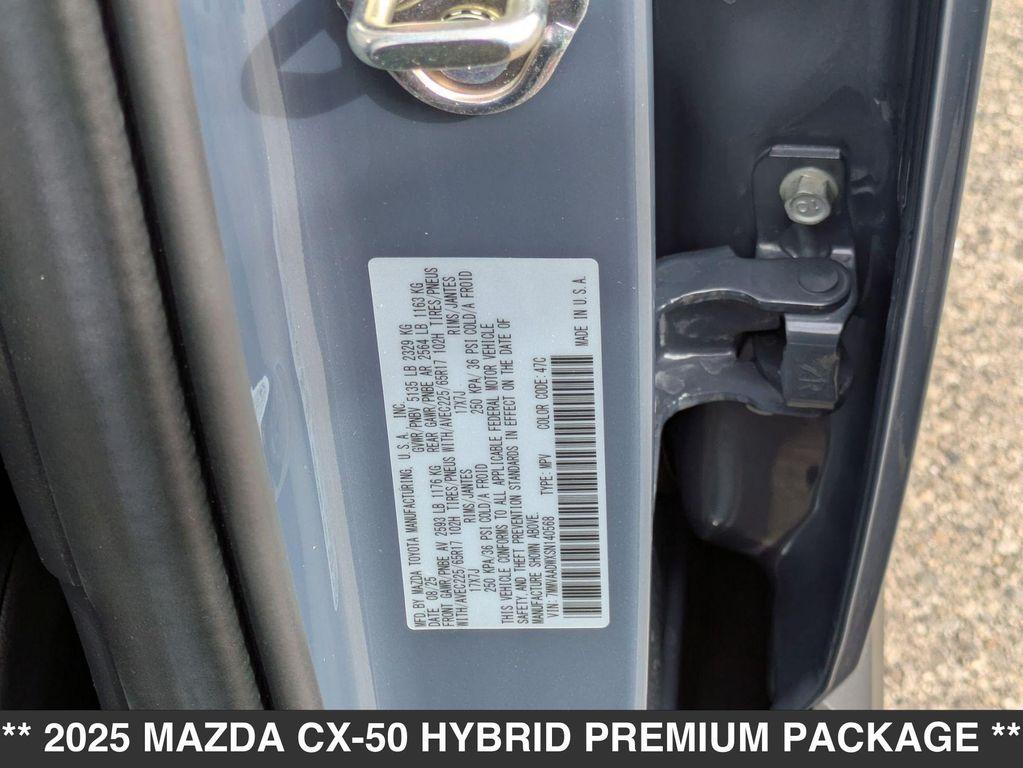 new 2025 Mazda CX-50 Hybrid car, priced at $40,210