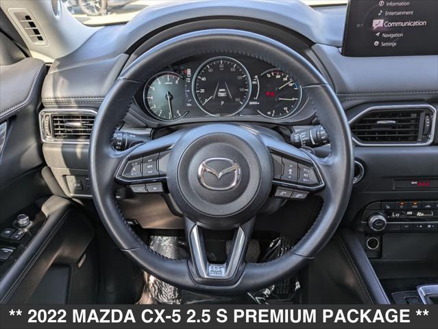 used 2022 Mazda CX-5 car, priced at $27,600