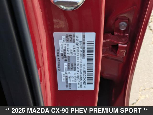 new 2025 Mazda CX-90 PHEV car, priced at $57,575