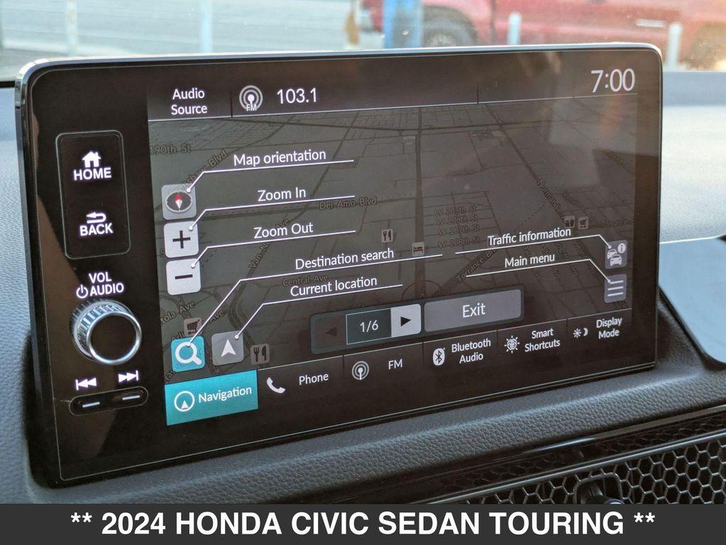 used 2024 Honda Civic car, priced at $27,400