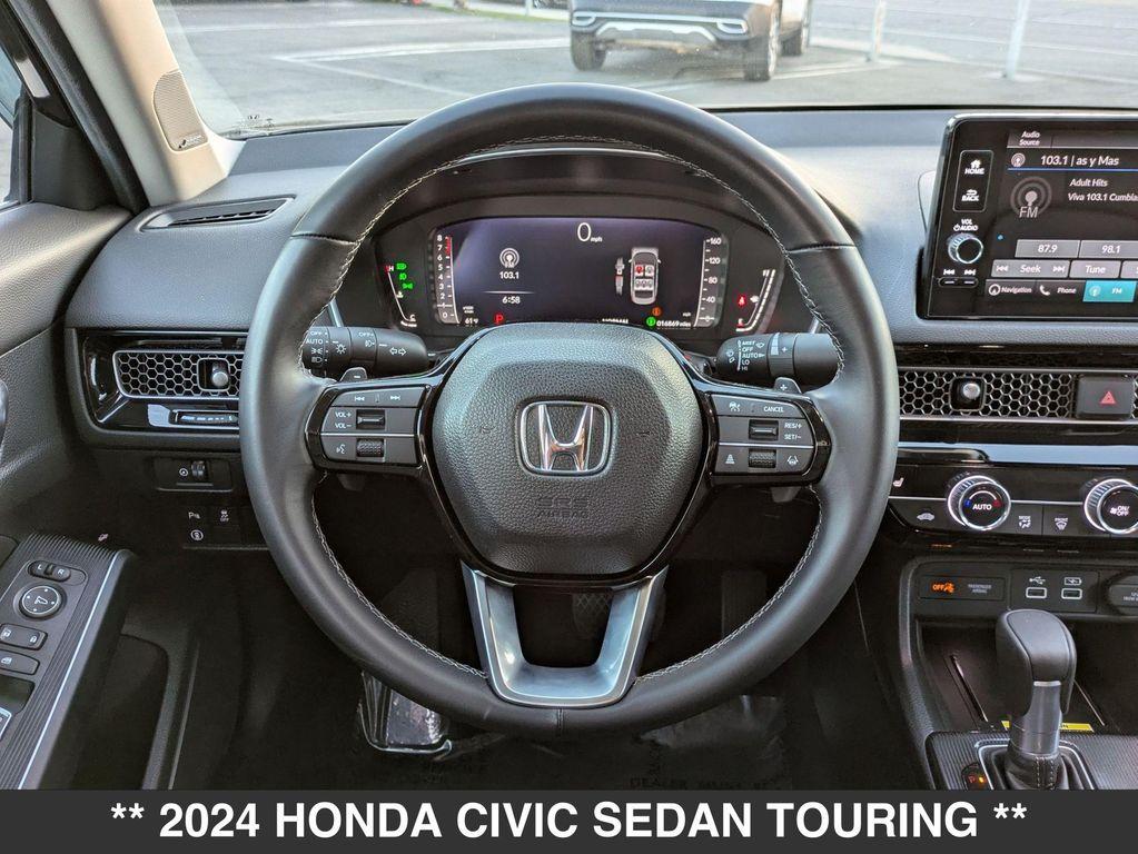 used 2024 Honda Civic car, priced at $27,400