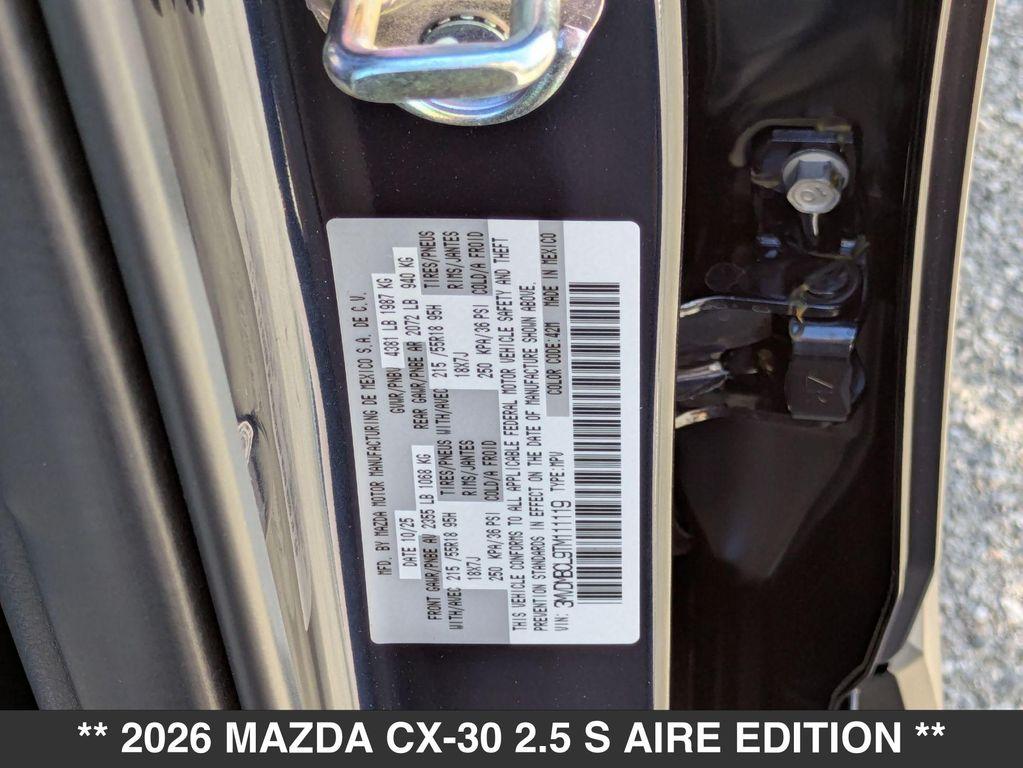 new 2026 Mazda CX-30 car, priced at $31,595